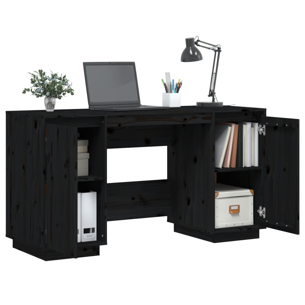 Bureau 140x50x75 cm massief grenenhout