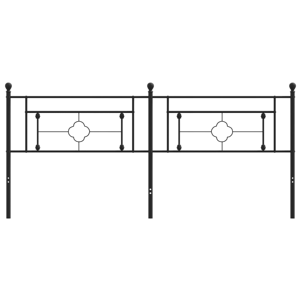 Hoofdbord 107 cm metaal