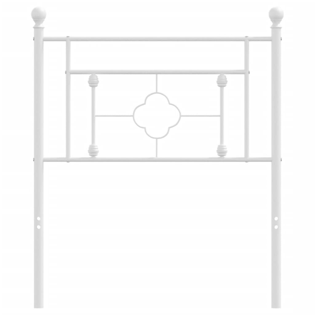 Hoofdbord 107 cm metaal