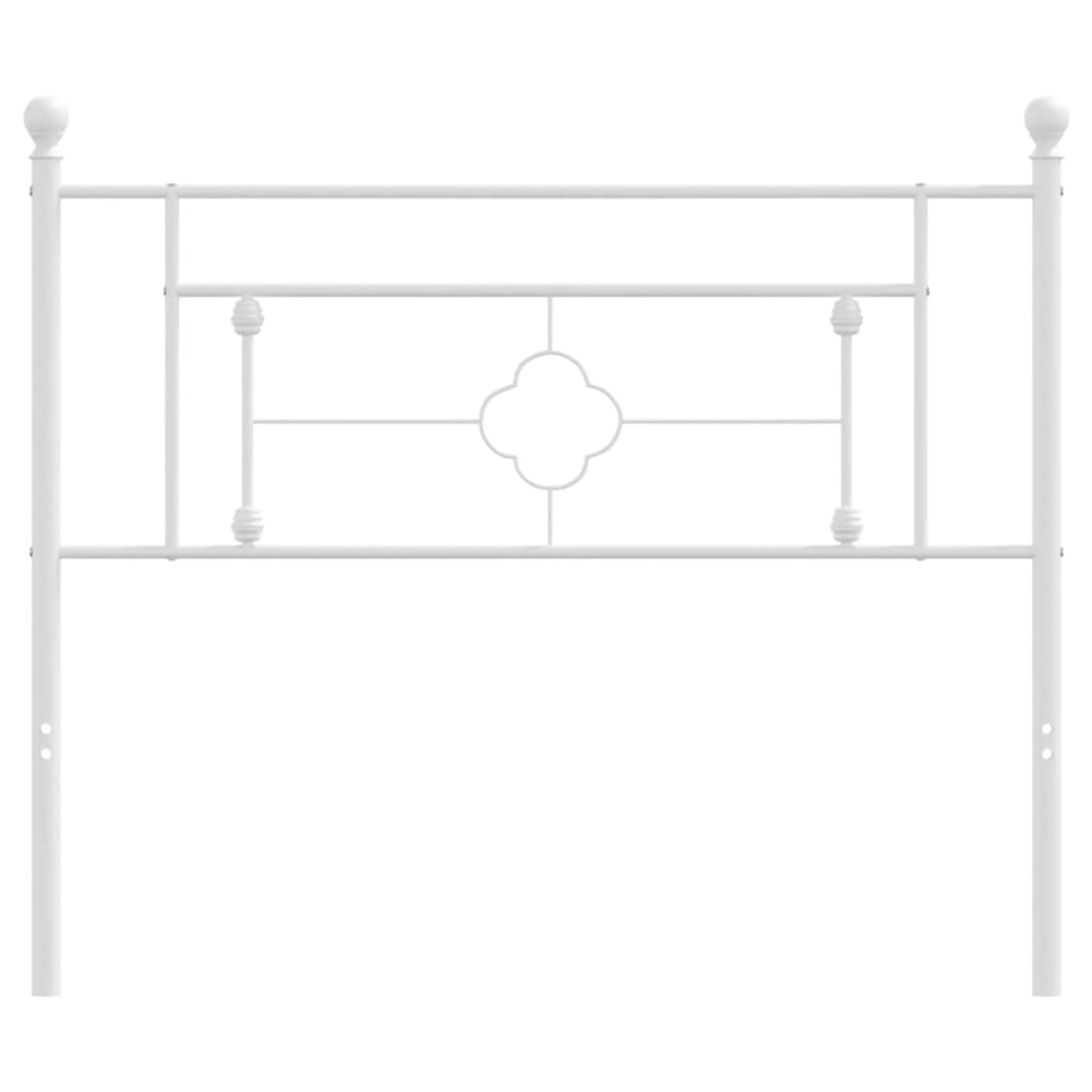 Hoofdbord 107 cm metaal