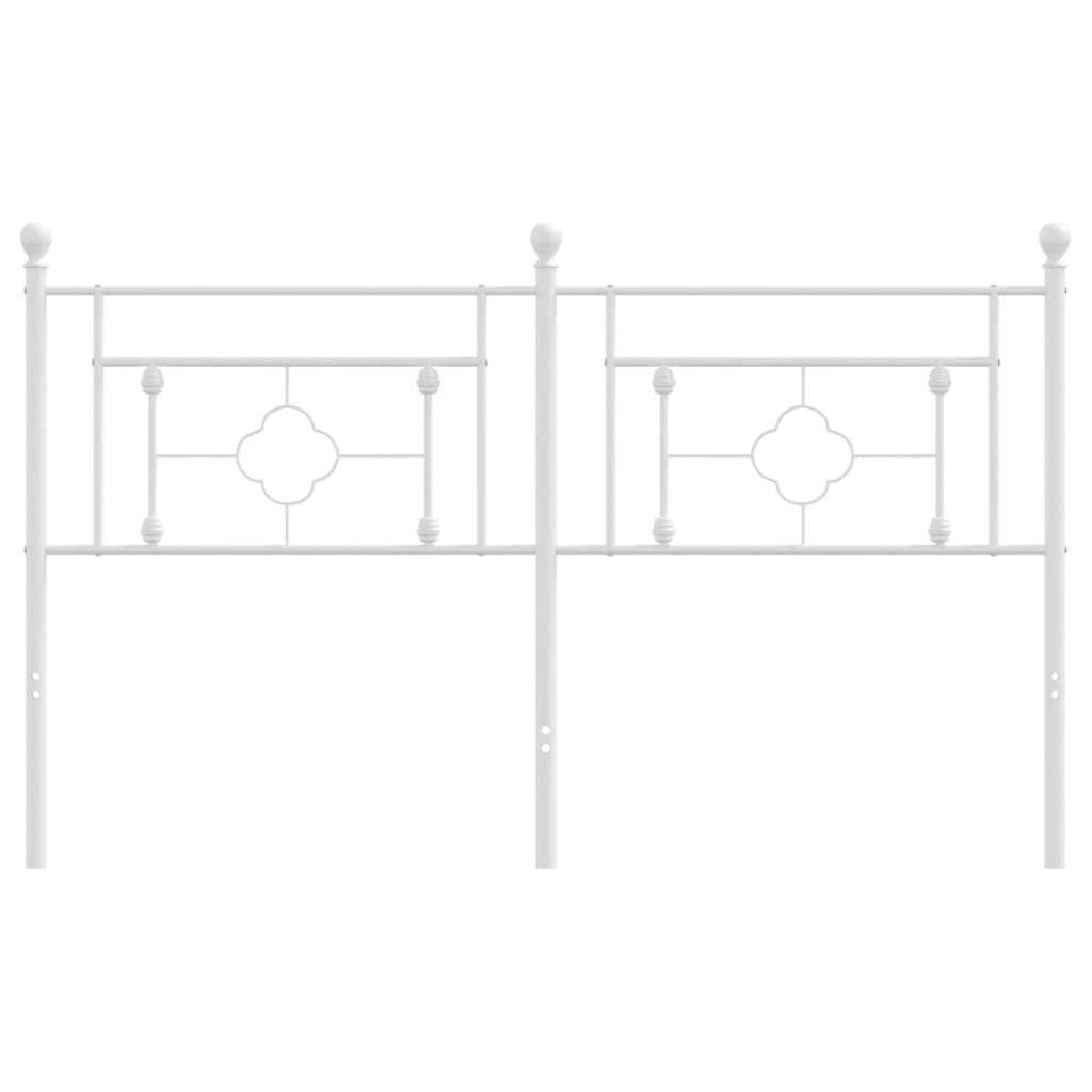 Hoofdbord 120 cm metaal