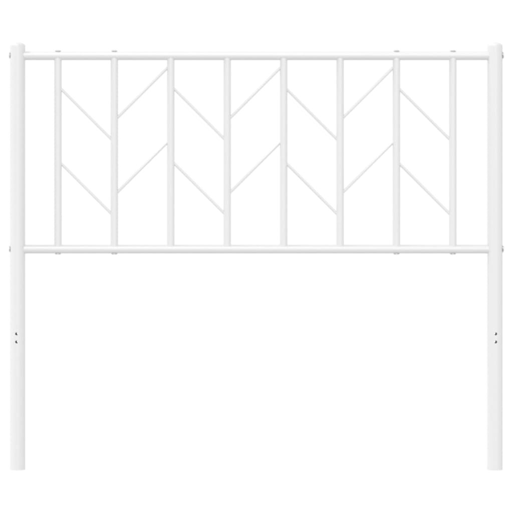 Hoofdbord 120 cm metaal