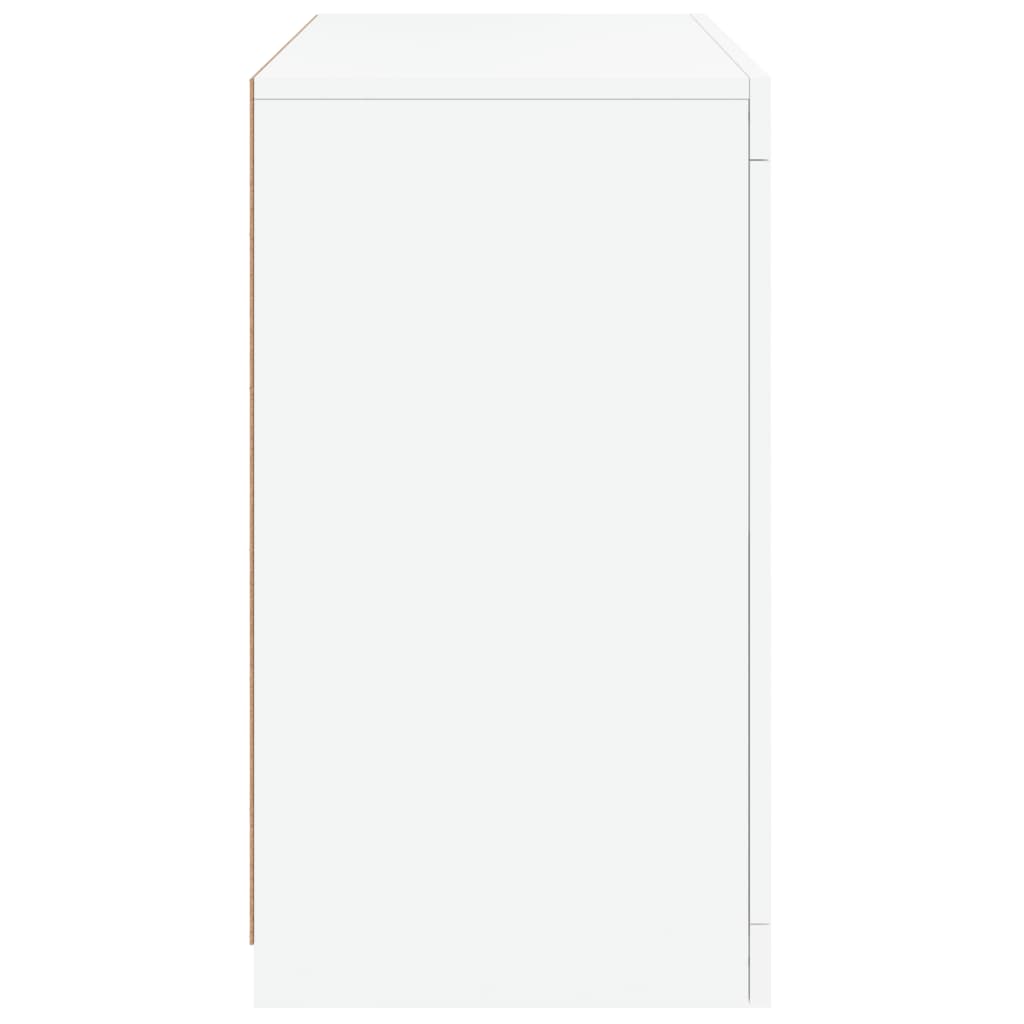 Dressoir met LED-verlichting 60,5x37x67 cm