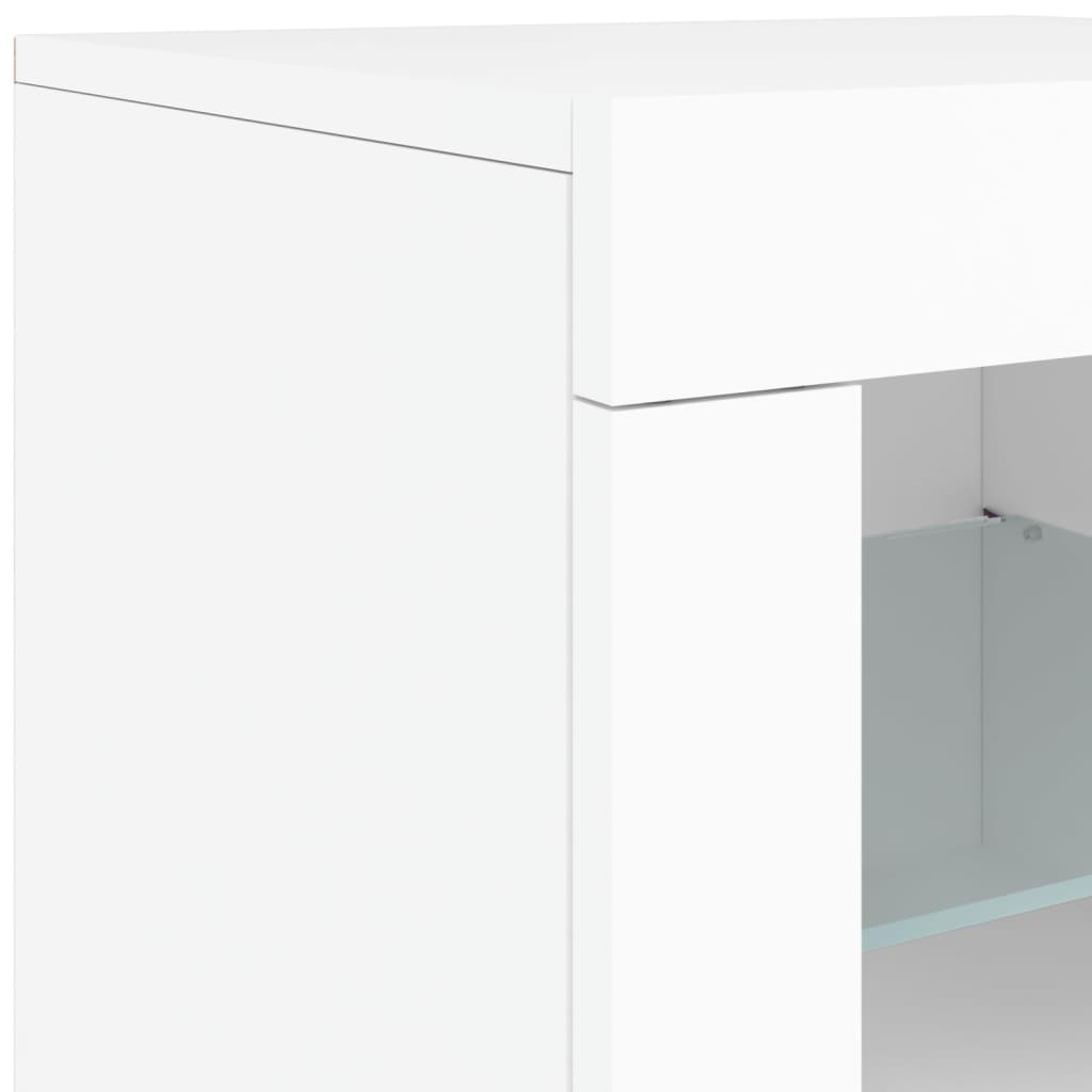 Dressoir met LED-verlichting 60,5x37x67 cm