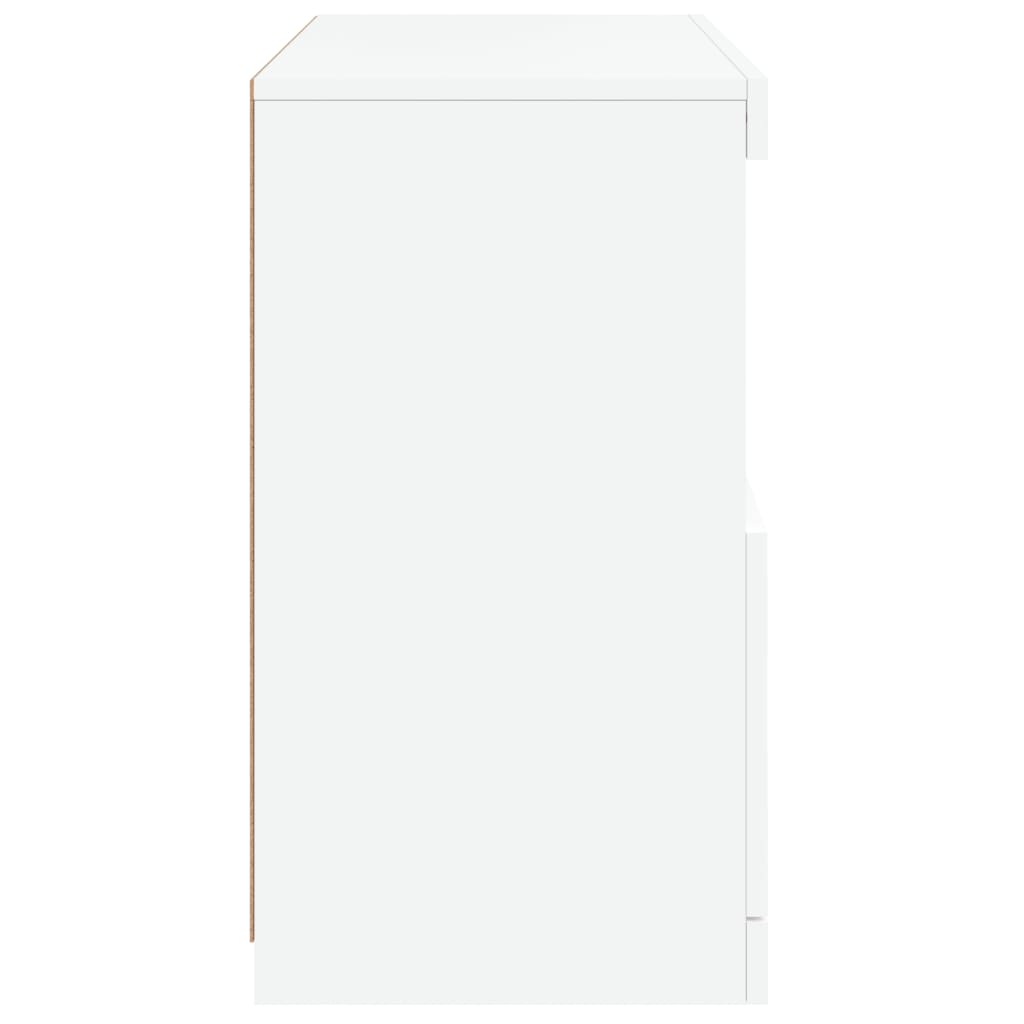 Dressoir met LED-verlichting 60x37x67 cm