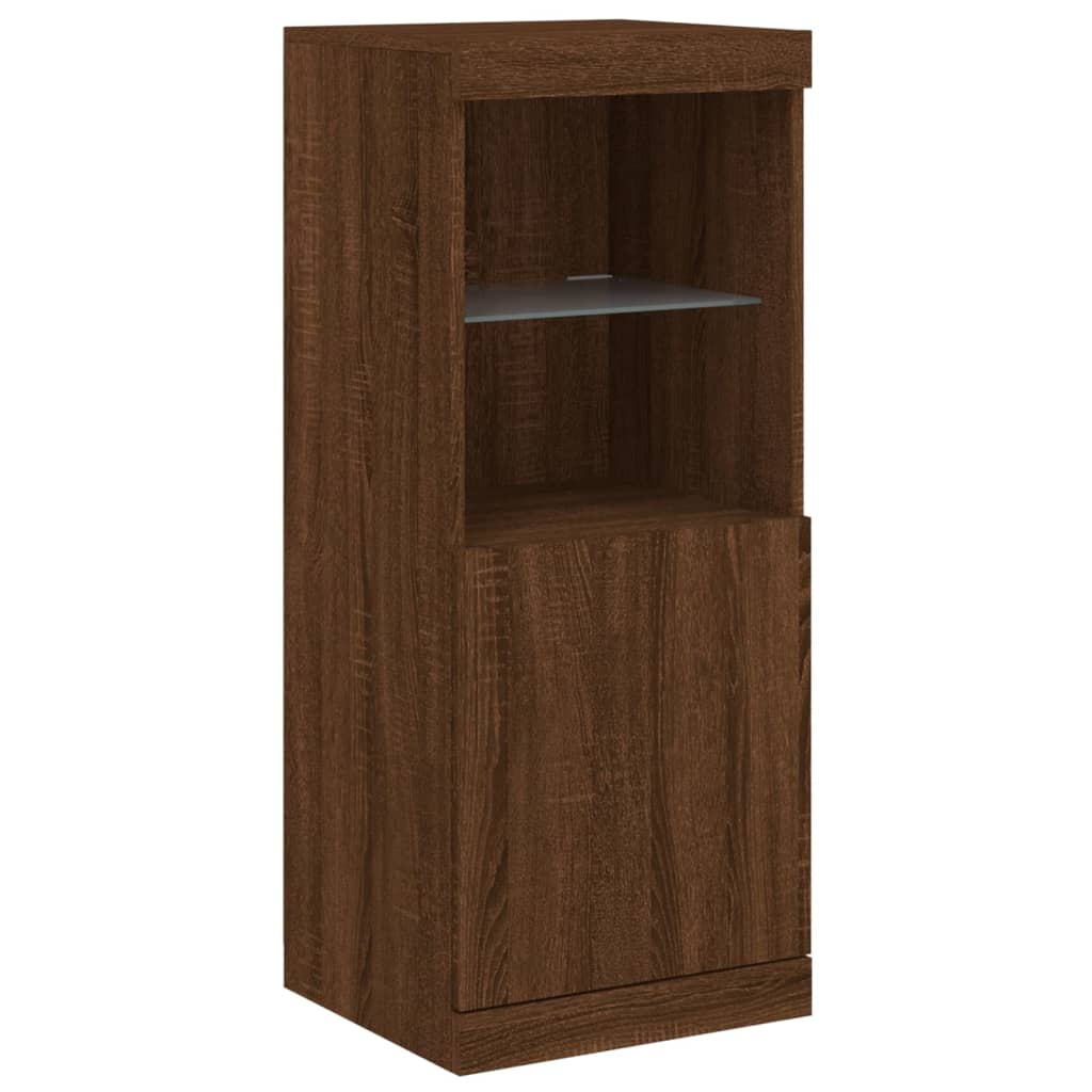 Dressoir met LED-verlichting 41x37x100 cm