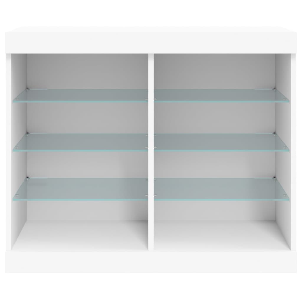 Dressoir met LED-verlichting 81x37x67 cm