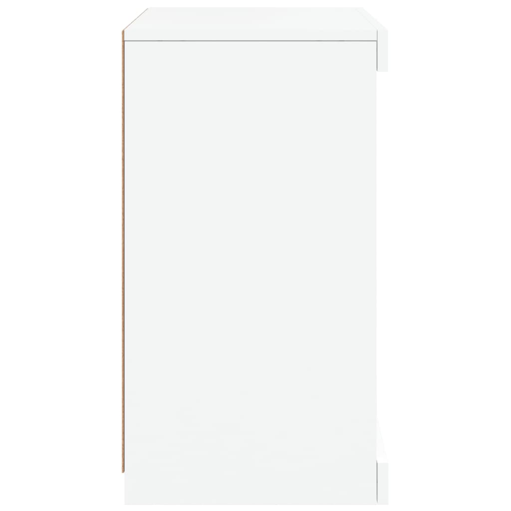 Dressoir met LED-verlichting 41x37x67 cm eikenkleurig