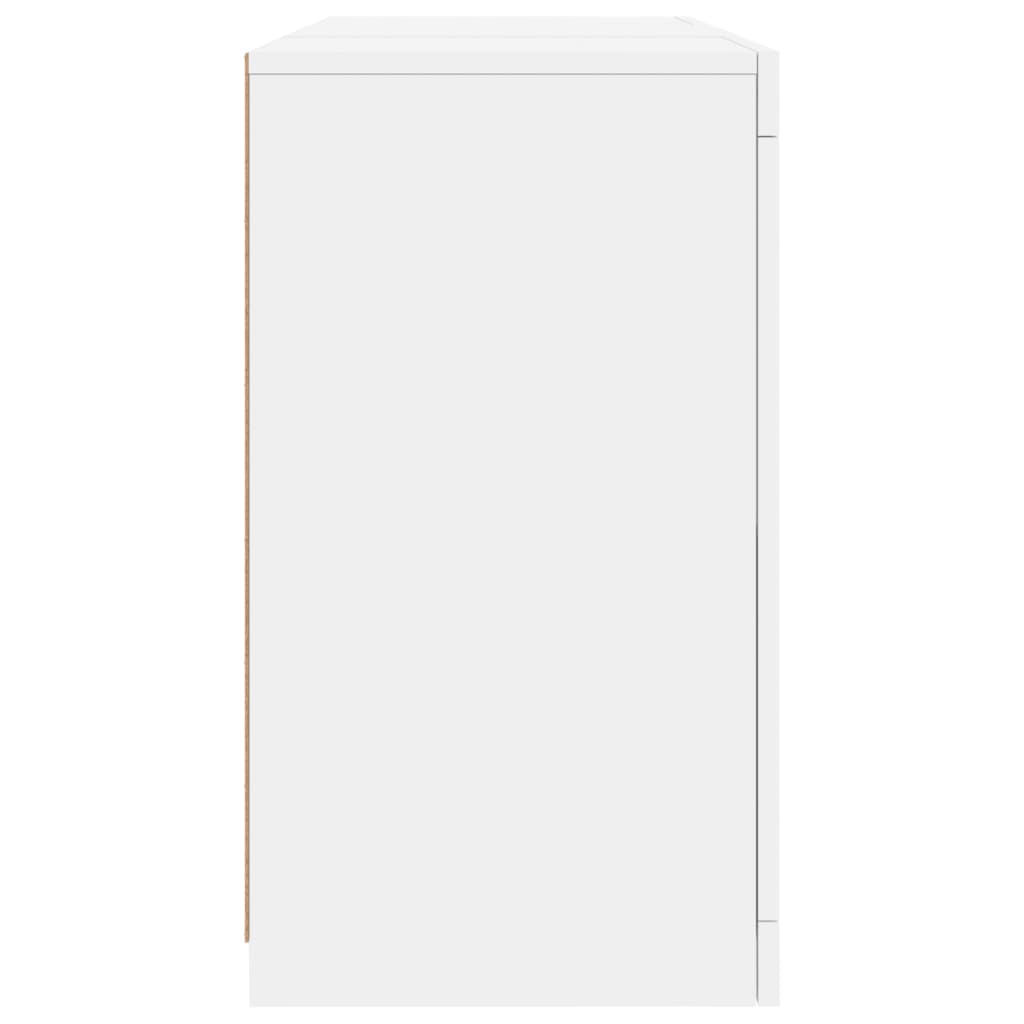 Dressoir met LED-verlichting 123x37x67 cm