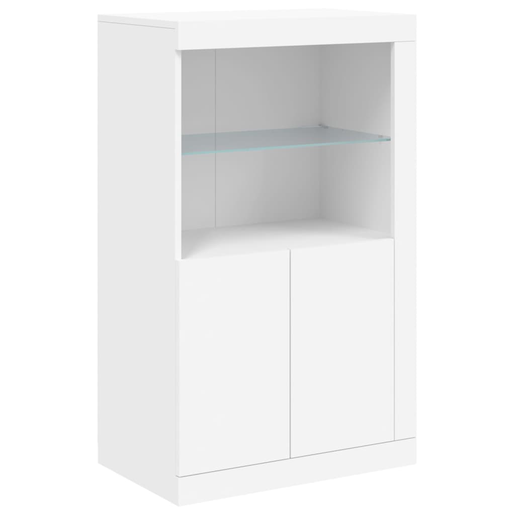 Dressoir met LED-verlichting 162x37x100 cm