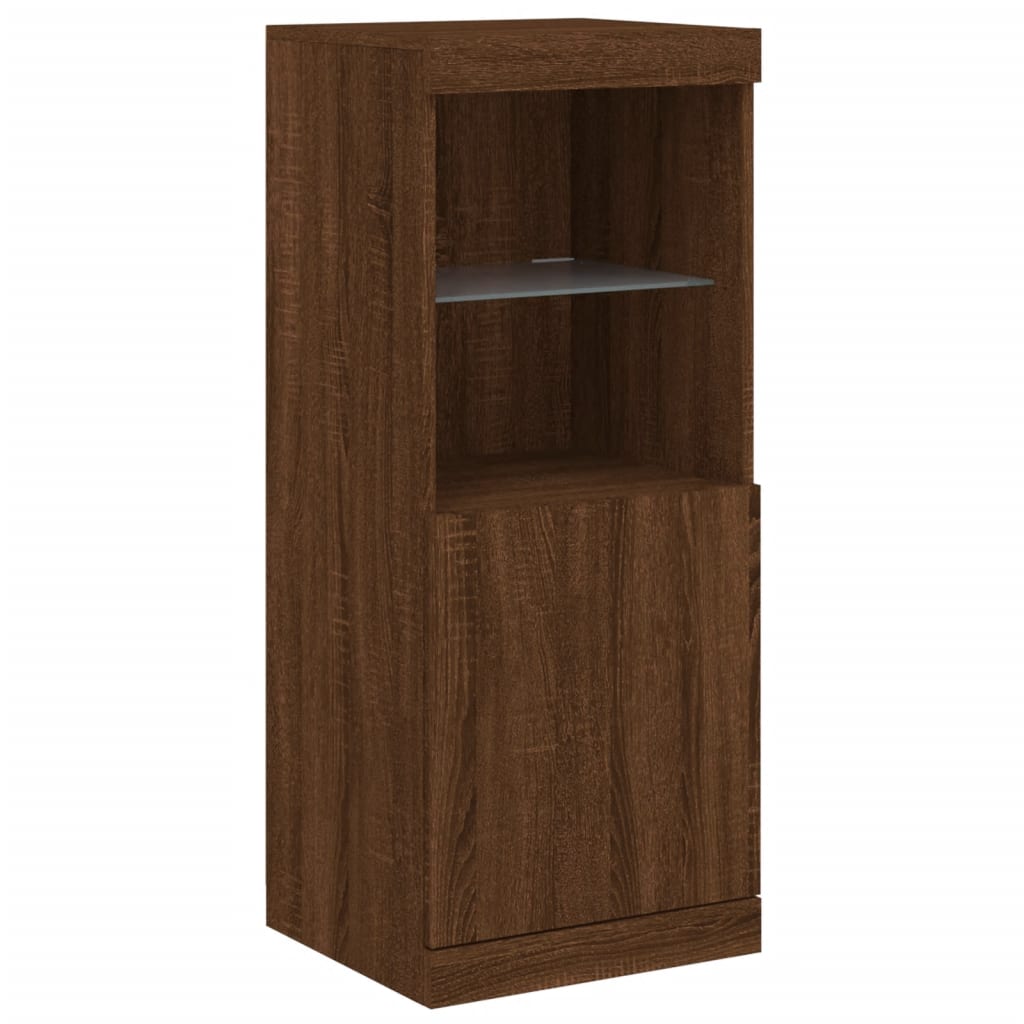 Dressoir met LED-verlichting 162x37x100 cm