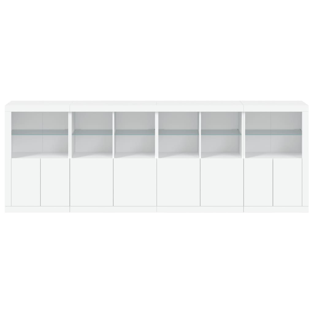 Dressoir met LED-verlichting 283x37x100 cm