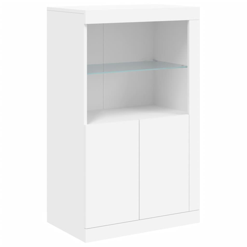 Dressoir met LED-verlichting 283x37x100 cm