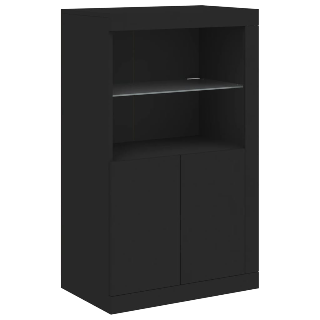 Dressoir met LED-verlichting 283x37x100 cm