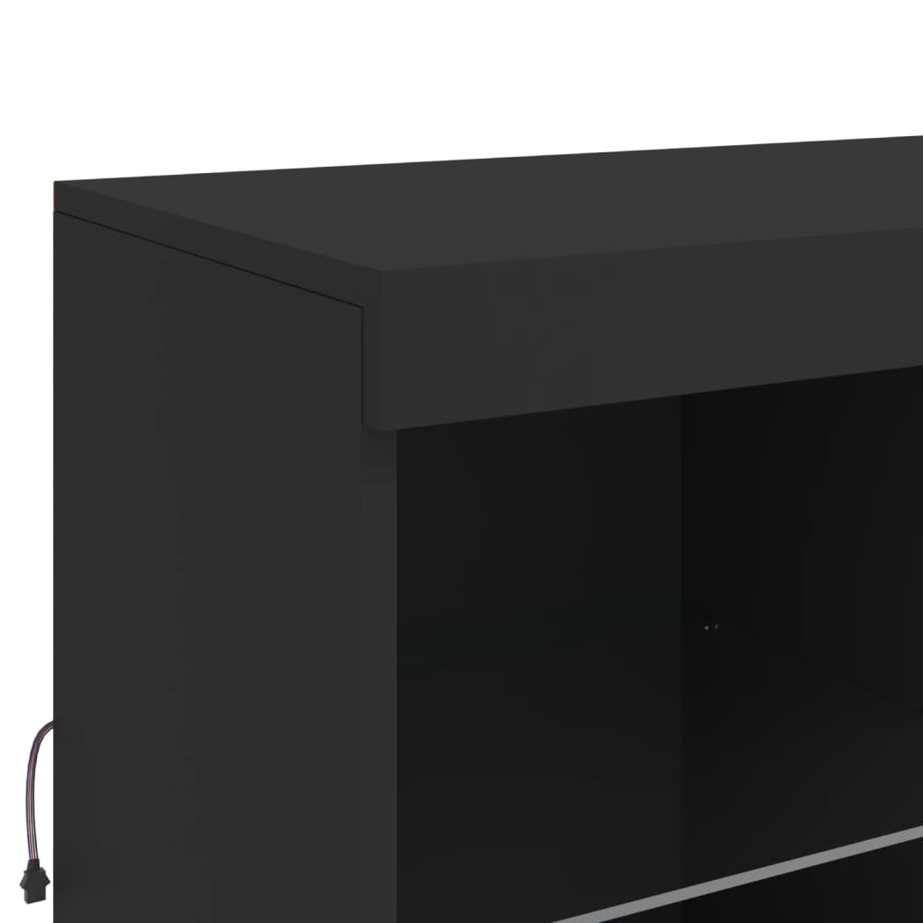 Dressoir met LED-verlichting 283x37x100 cm