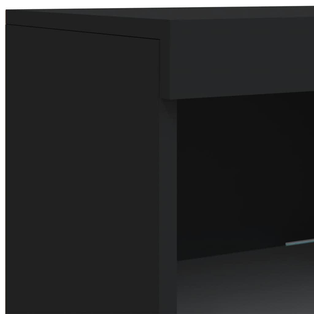 Dressoir met LED-verlichting 162x37x100 cm