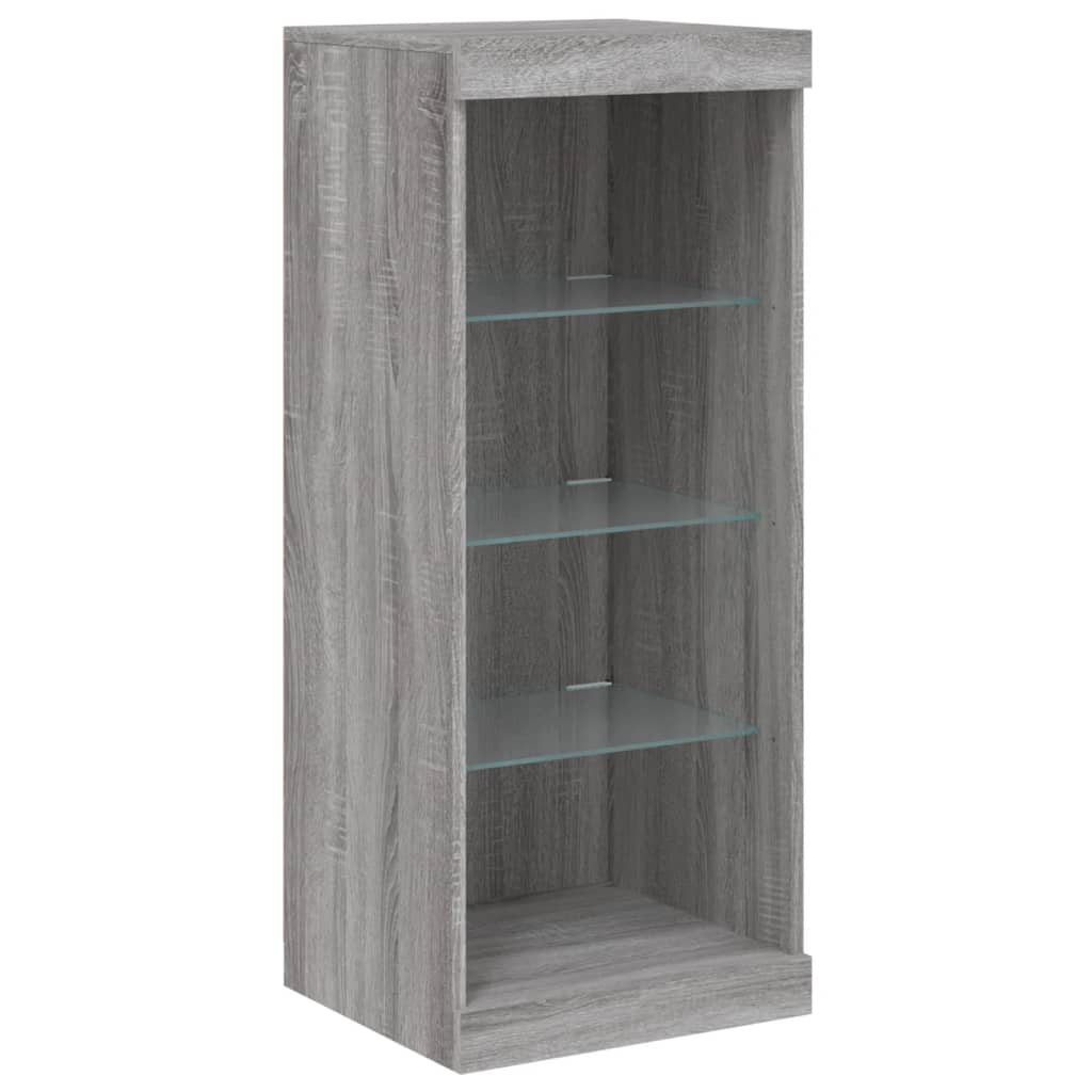 Dressoir met LED-verlichting 162x37x100 cm