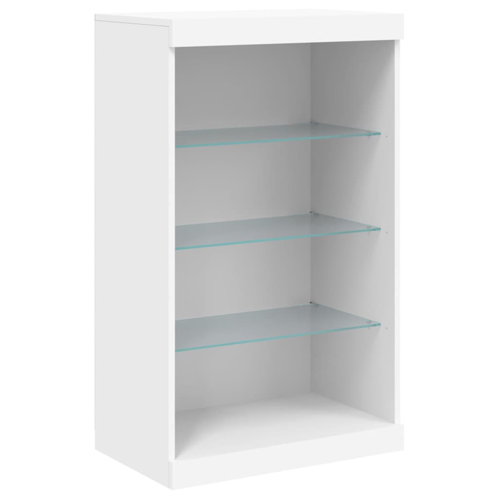 Dressoir met LED-verlichting 181,5x37x100 cm