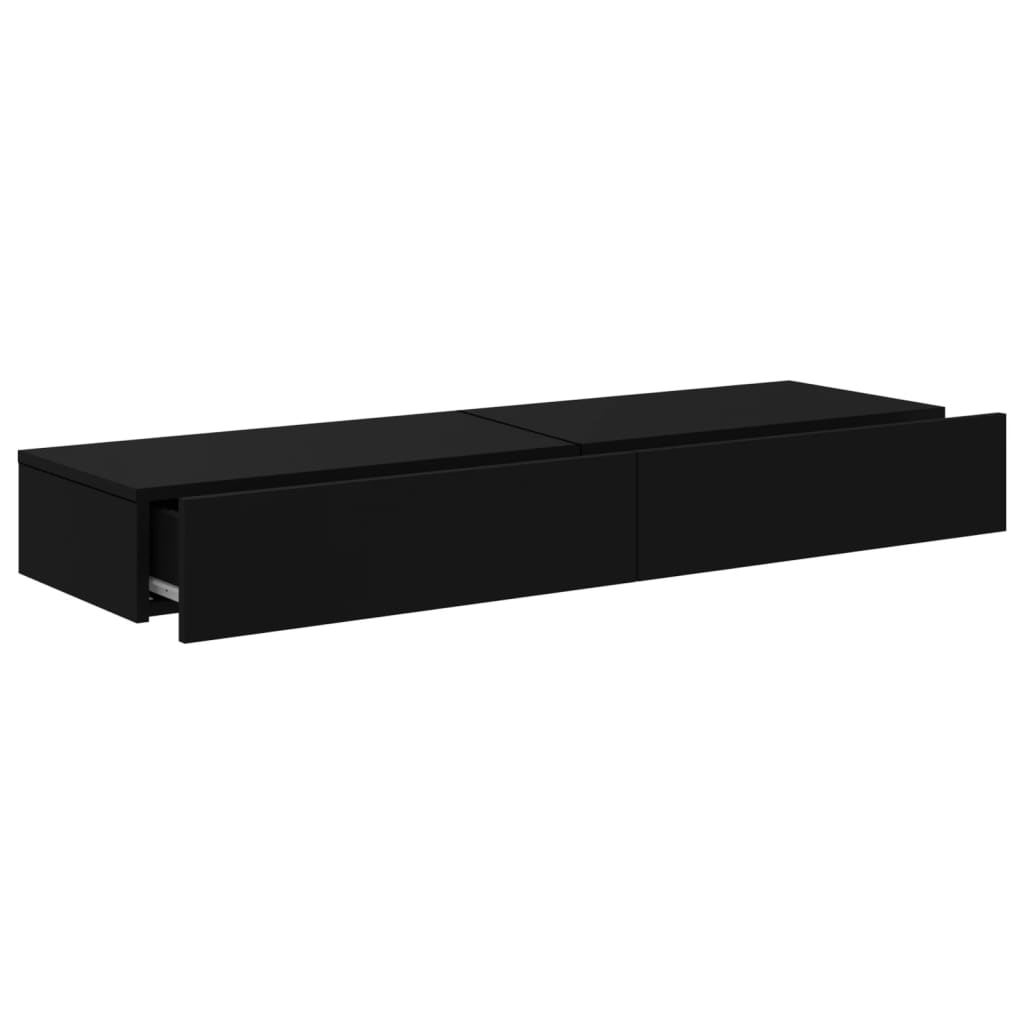 Tv-meubelen 2 st met LED 60x35x15,5 cm