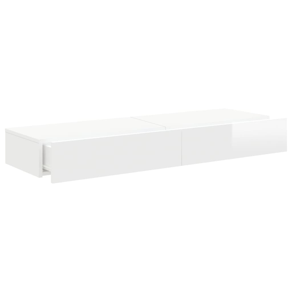 Tv-meubelen 2 st met LED 60x35x15,5 cm