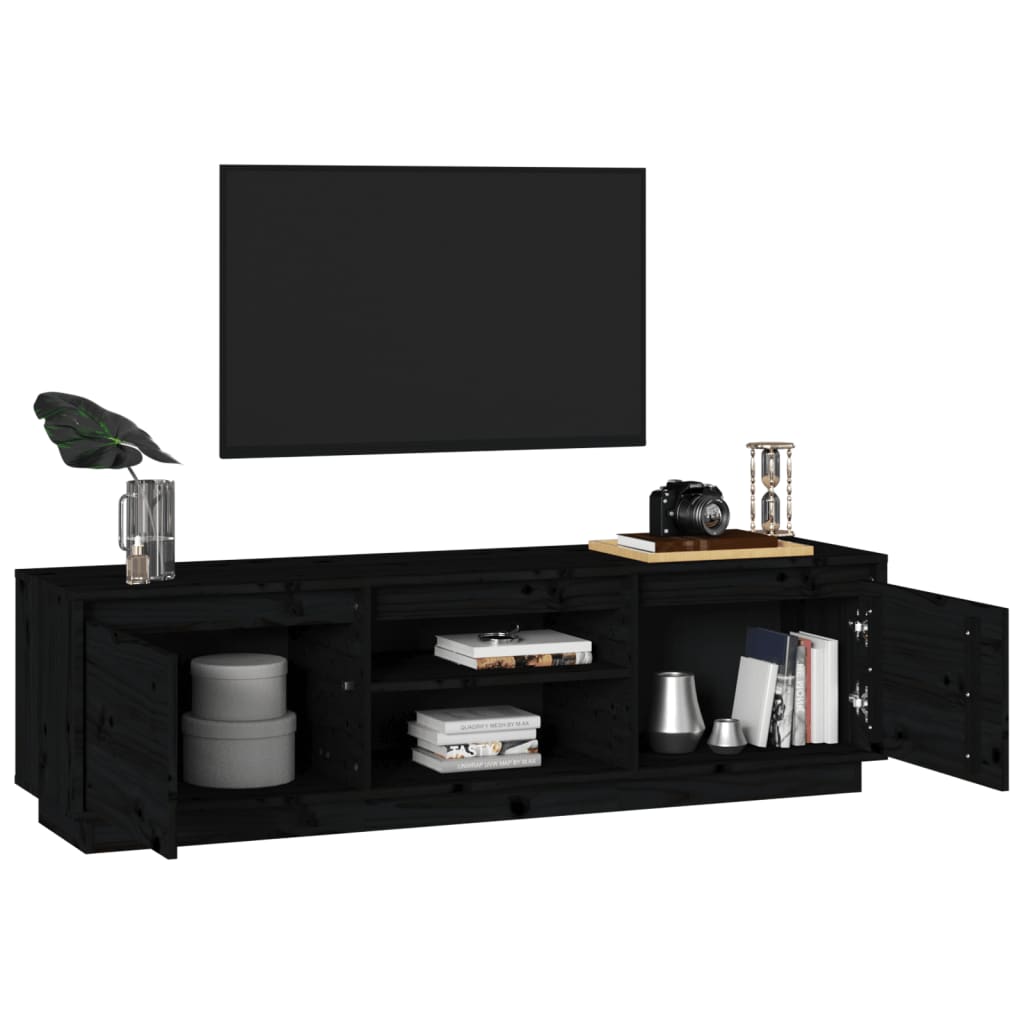 Tv-meubel 140x35x40 cm massief grenenhout