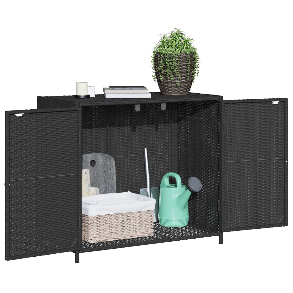 Tuinkast 83x45x76 cm poly rattan