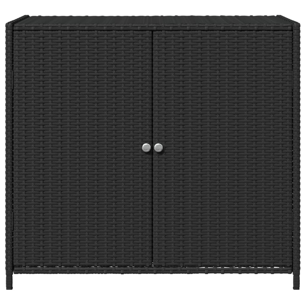 Tuinkast 83x45x76 cm poly rattan