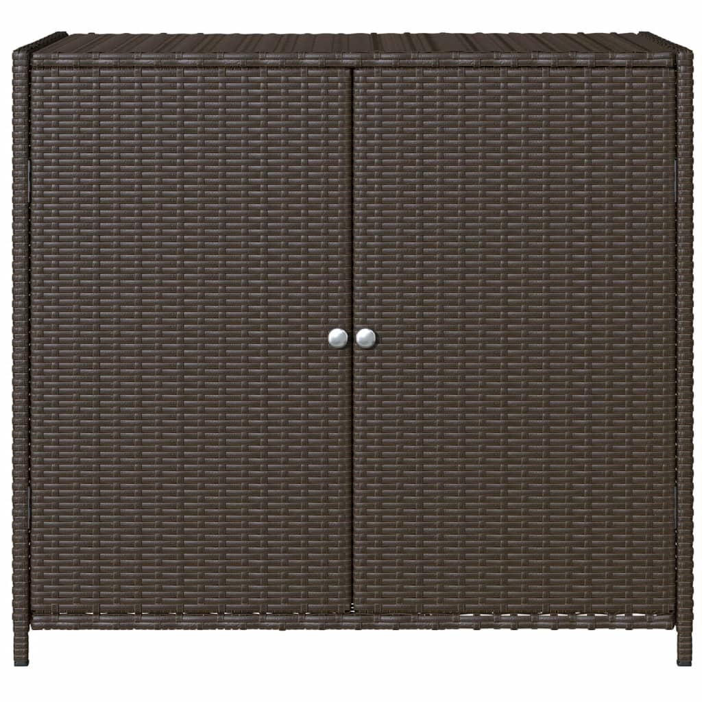 Tuinkast 83x45x76 cm poly rattan