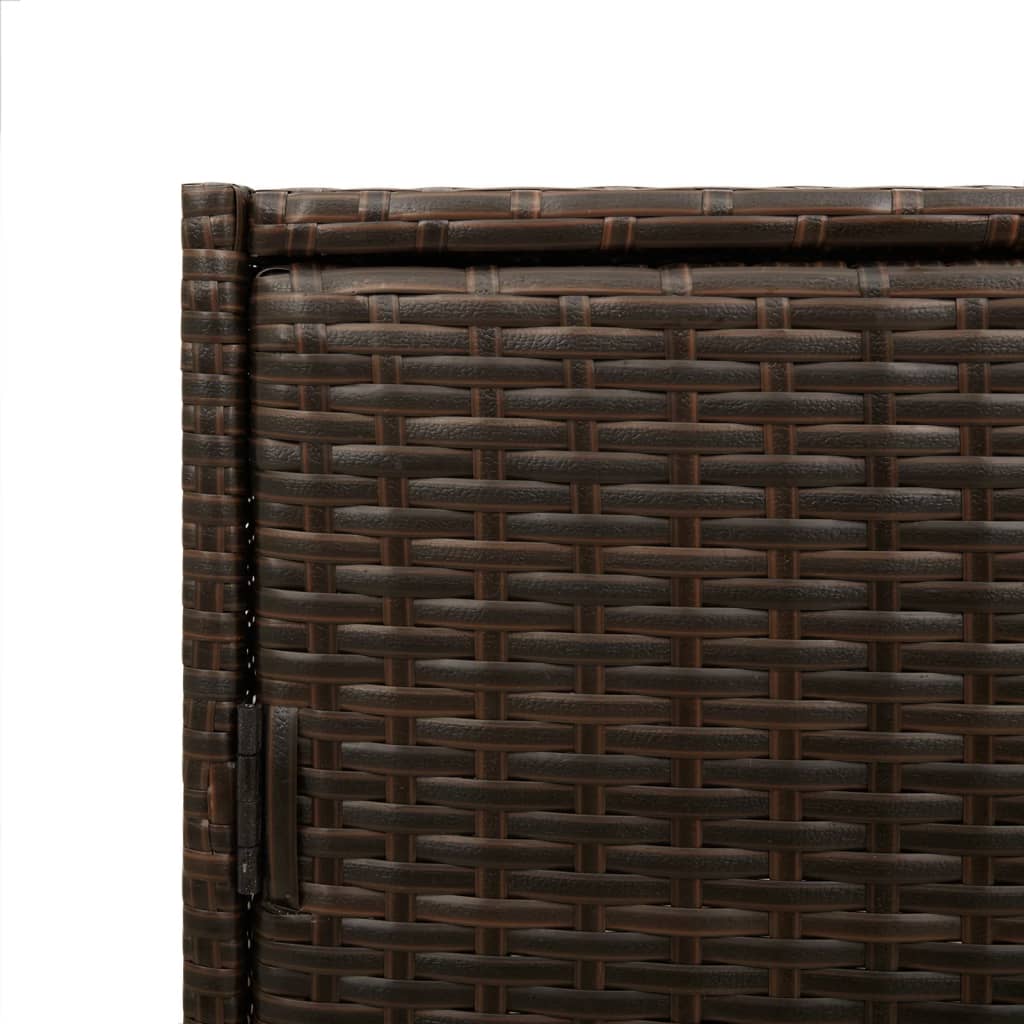 Tuinkast 83x45x76 cm poly rattan