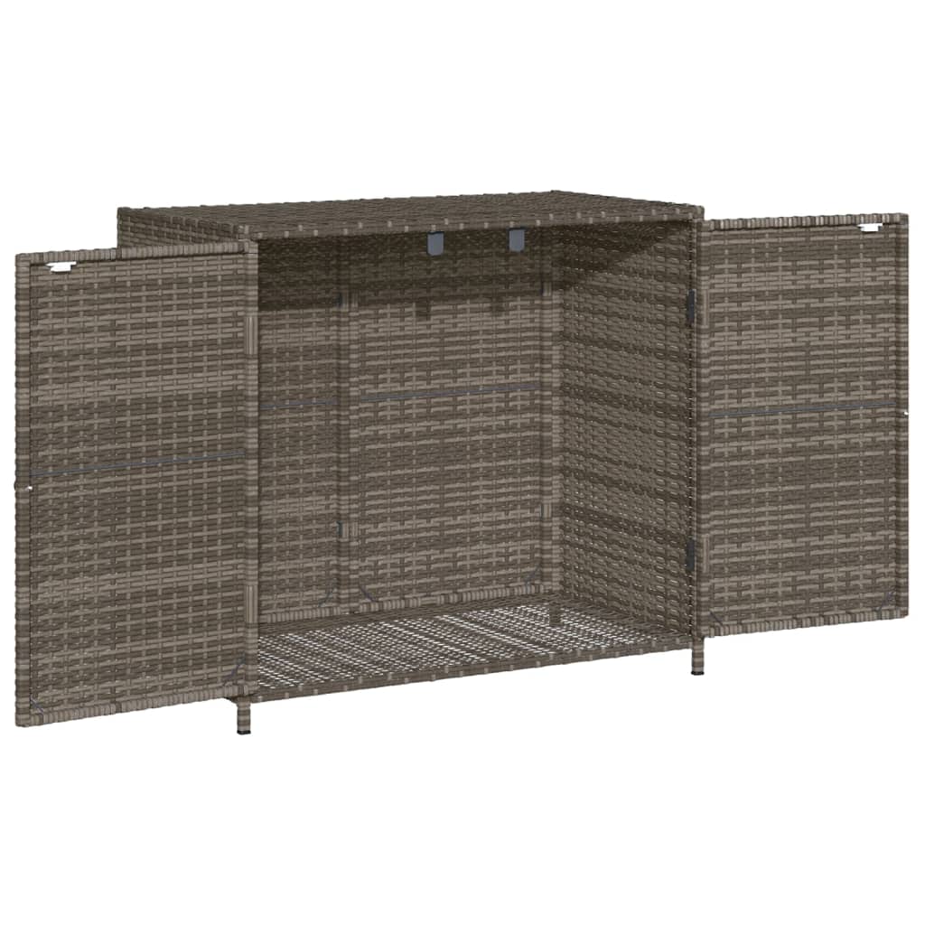 Tuinkast 83x45x76 cm poly rattan