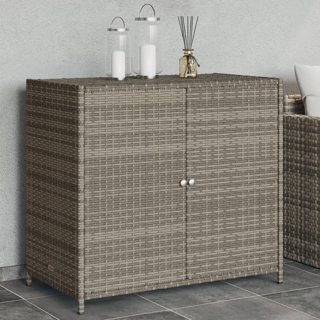 Tuinkast 83x45x76 cm poly rattan