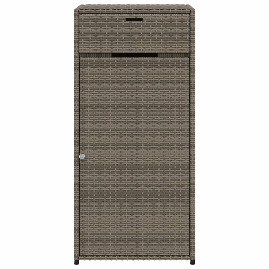 Tuinkast 105x55x113 cm poly rattan