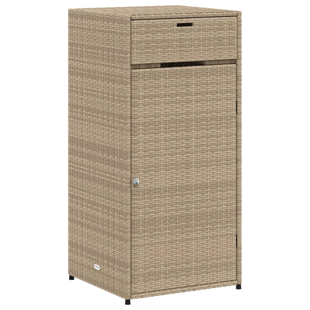 Tuinkast 105x55x113 cm poly rattan