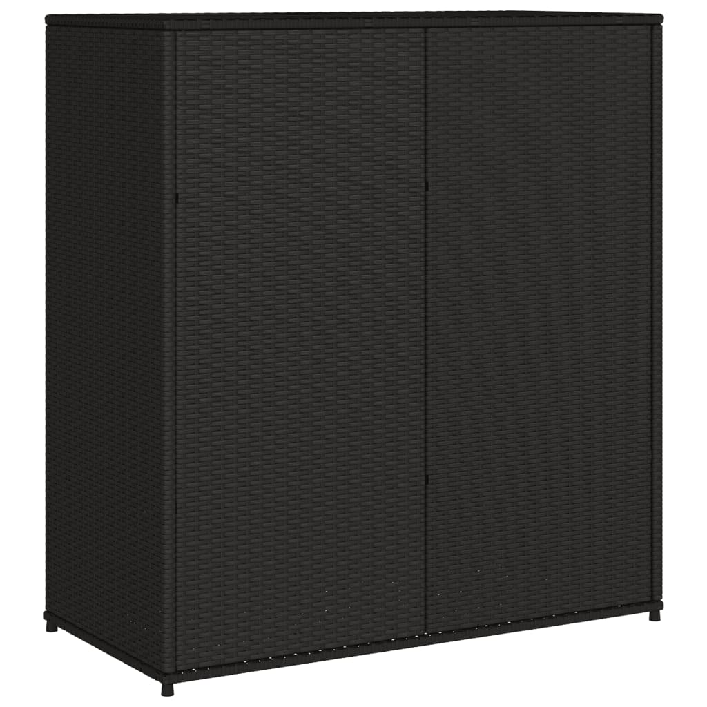 Tuinkast 105x55x113 cm poly rattan