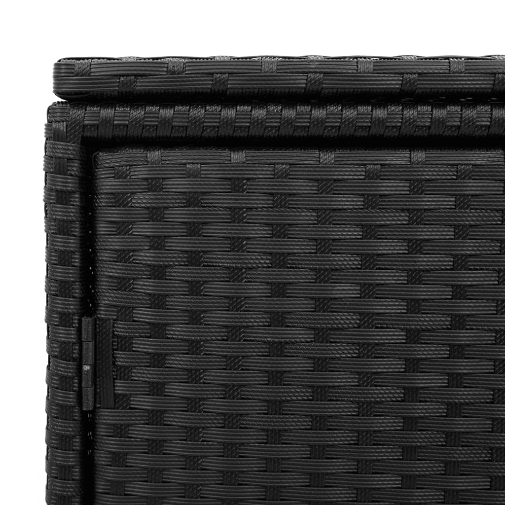 Tuinkast 110x55x60,5 cm poly rattan