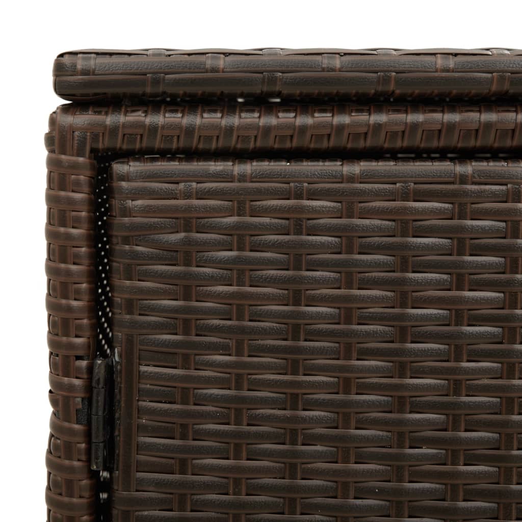 Tuinkast 110x55x60,5 cm poly rattan