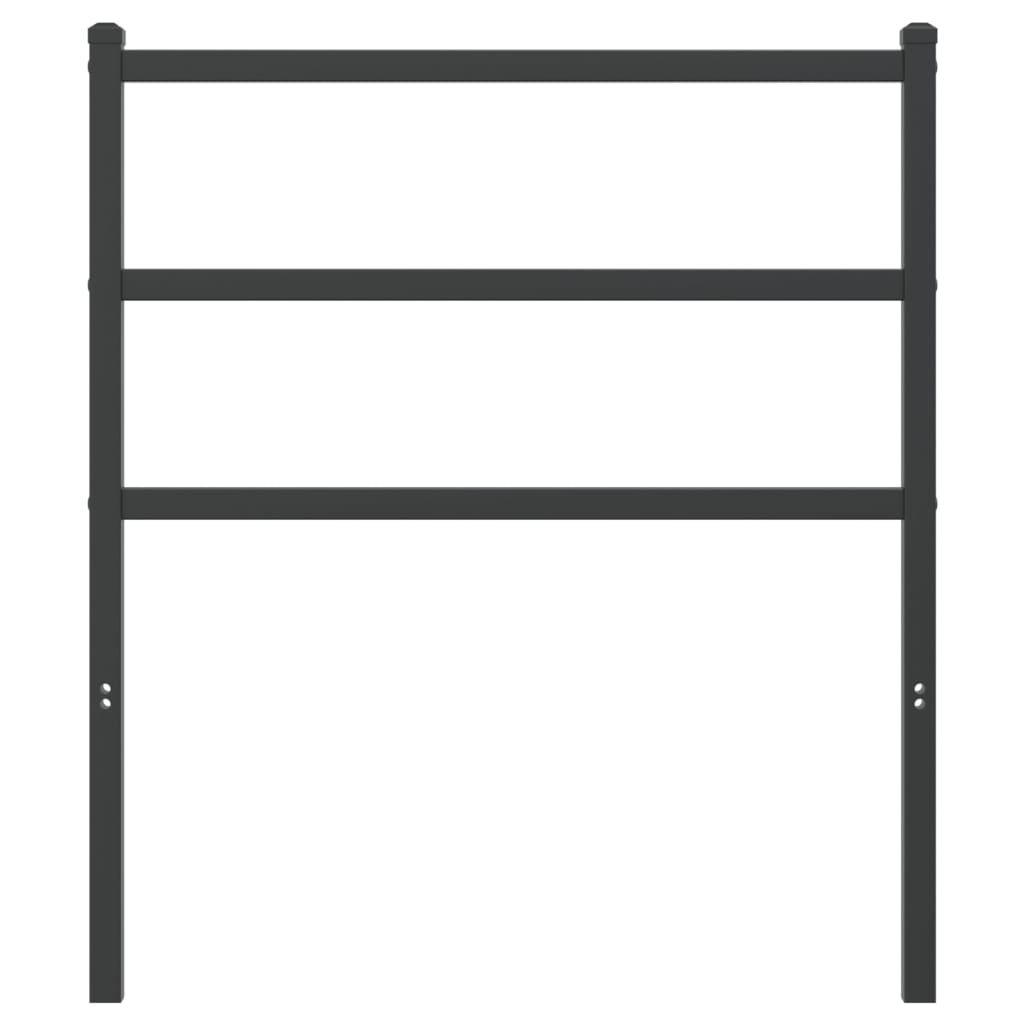 Hoofdbord 107 cm metaal