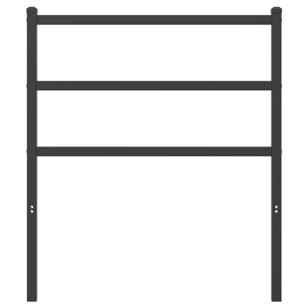 Hoofdbord 107 cm metaal