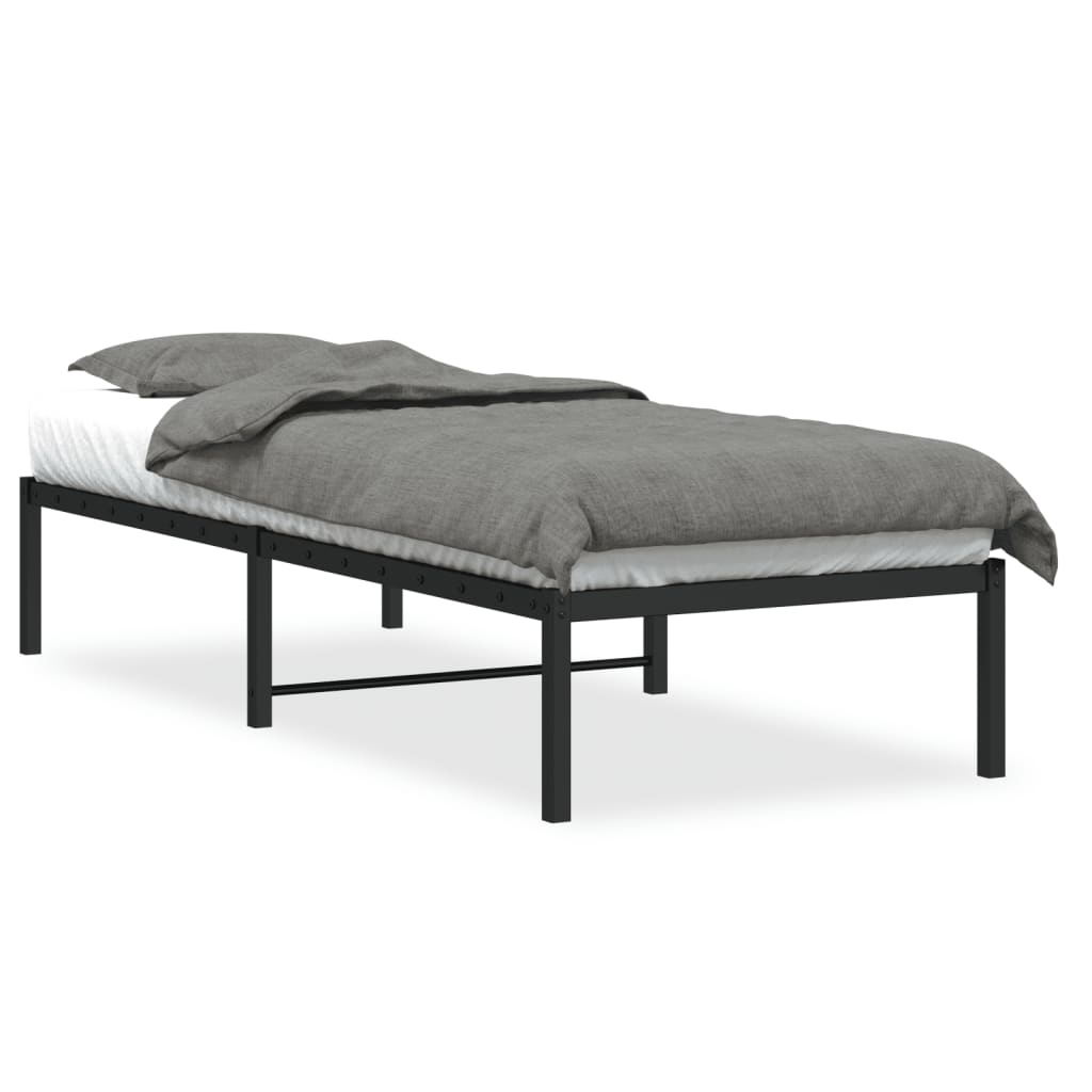 Bedframe metaal 75 x 190 cm