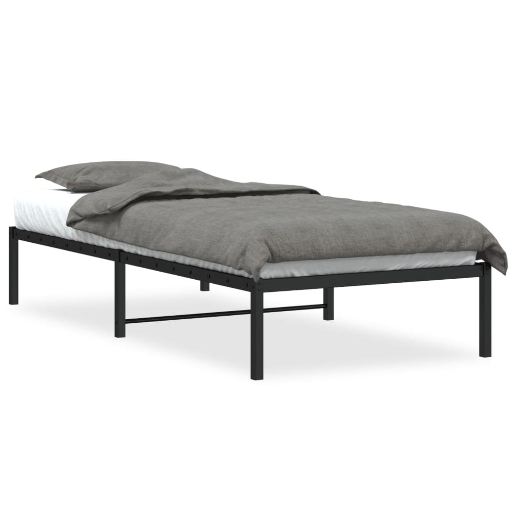 Bedframe metaal 75 x 190 cm