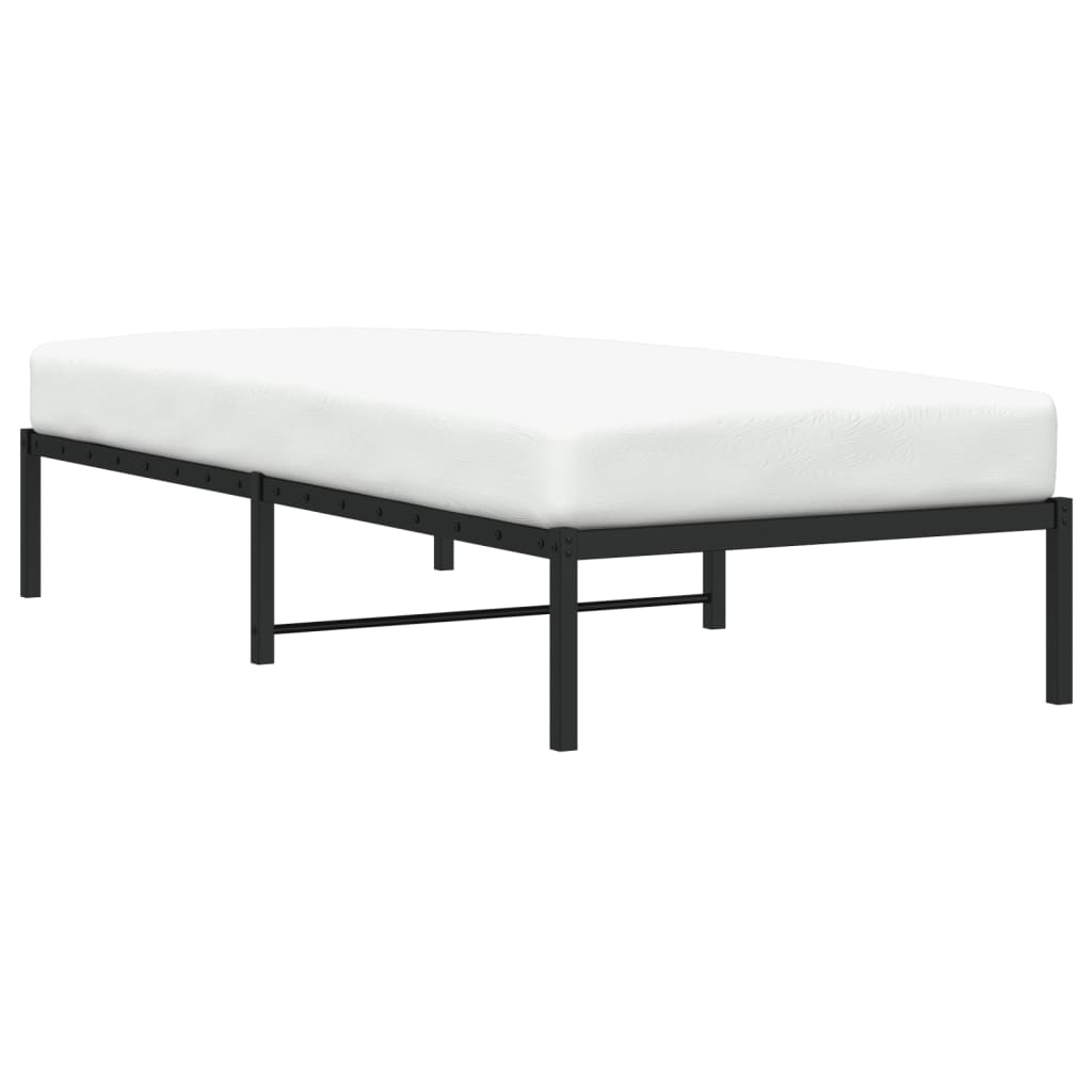 Bedframe metaal 75 x 190 cm