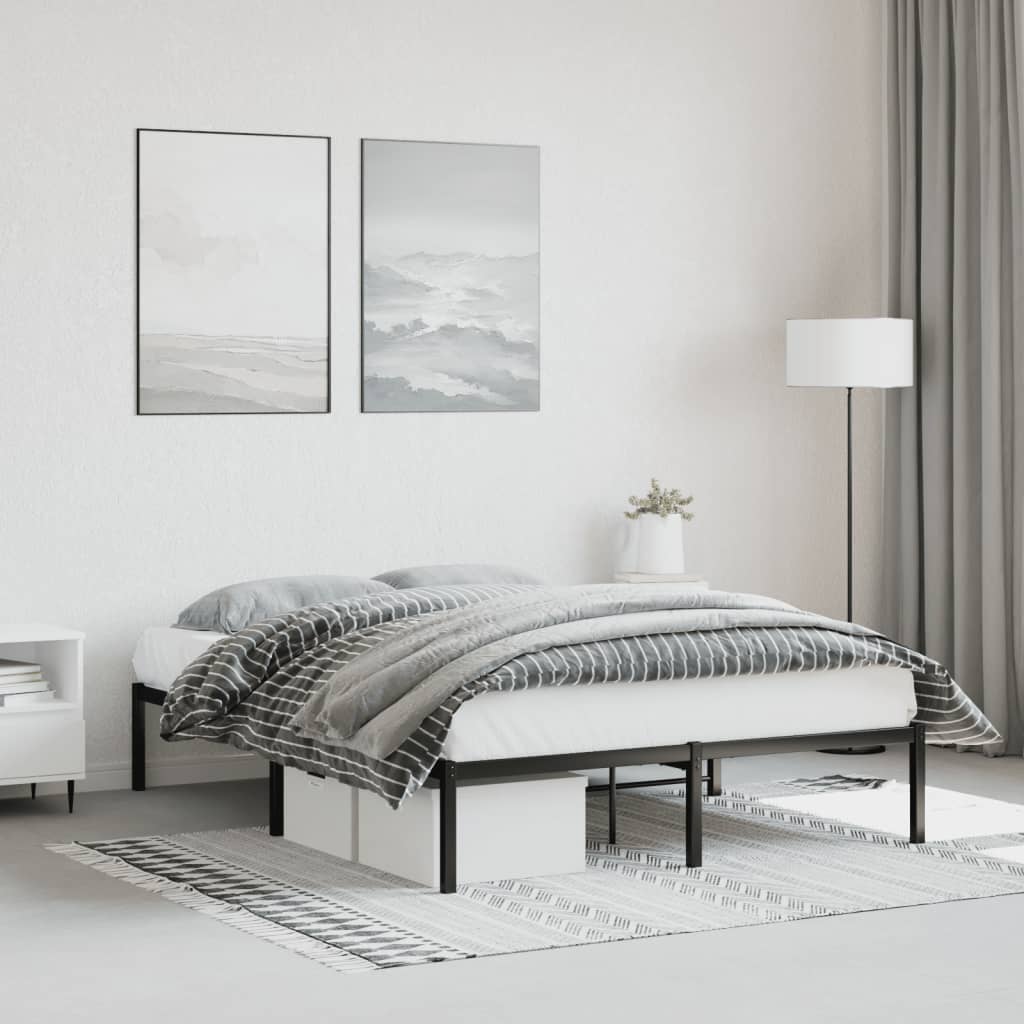 Bedframe metaal 75 x 190 cm