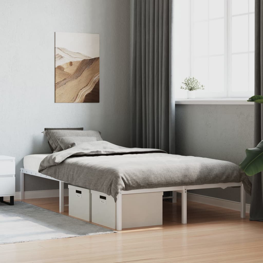 Bedframe metaal 75 x 190 cm