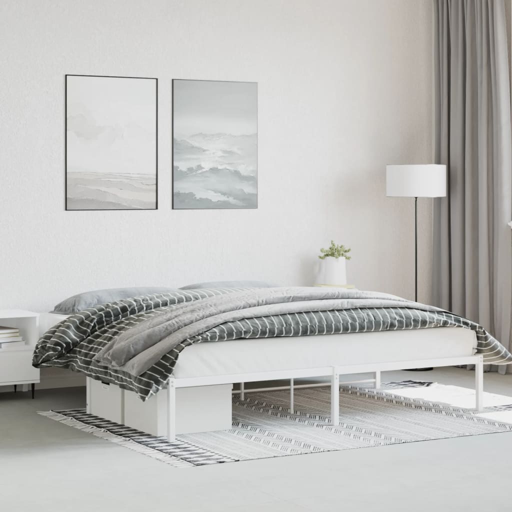 Bedframe metaal 75 x 190 cm