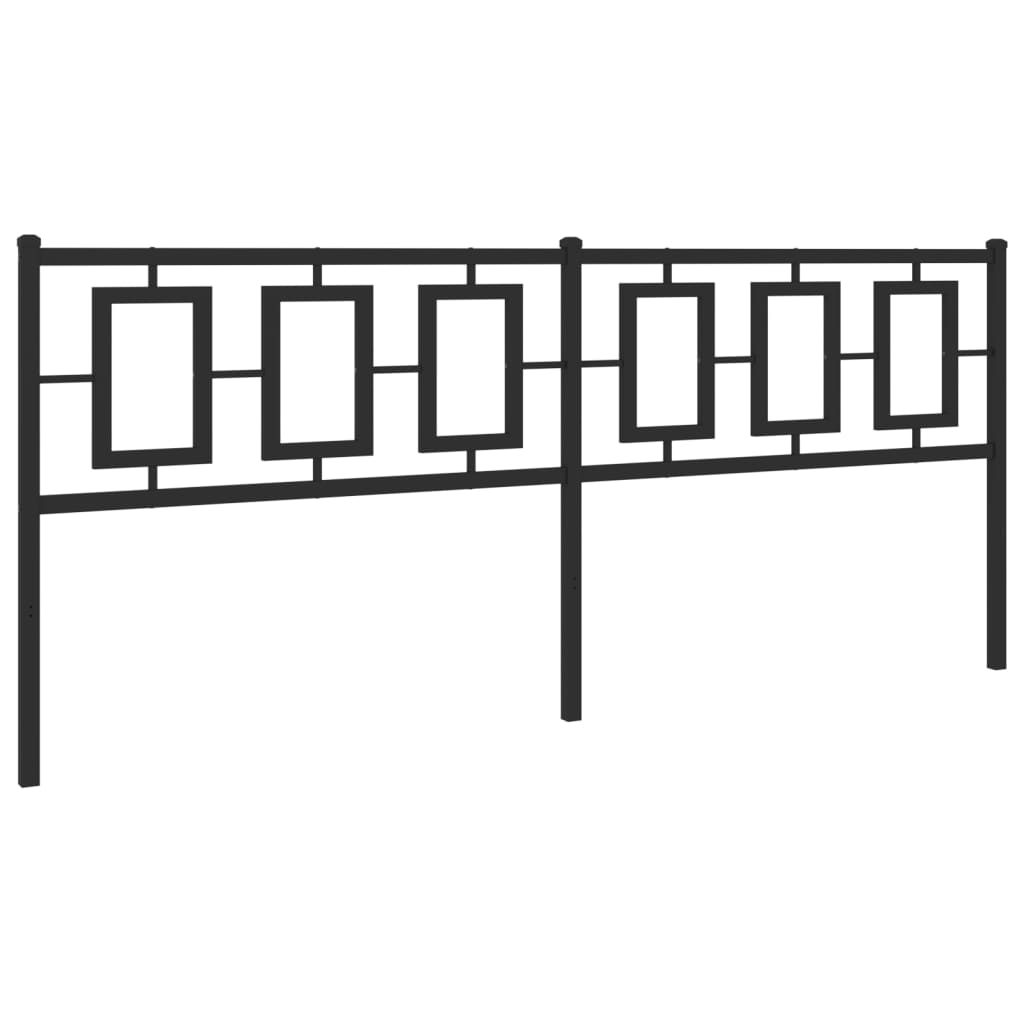 Hoofdbord 200 cm metaal