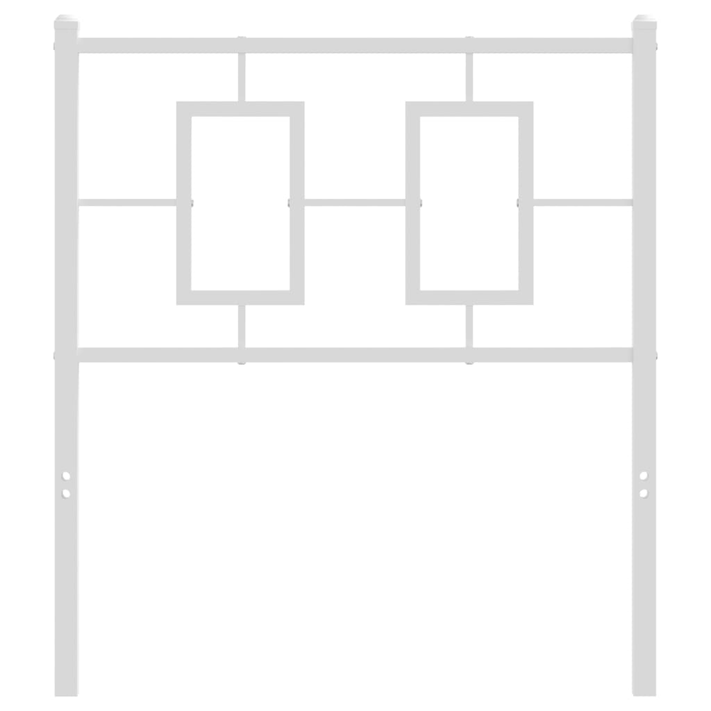 Hoofdbord 200 cm metaal