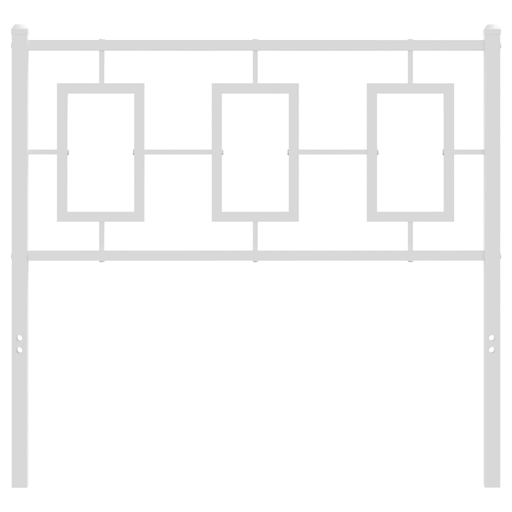 Hoofdbord 200 cm metaal