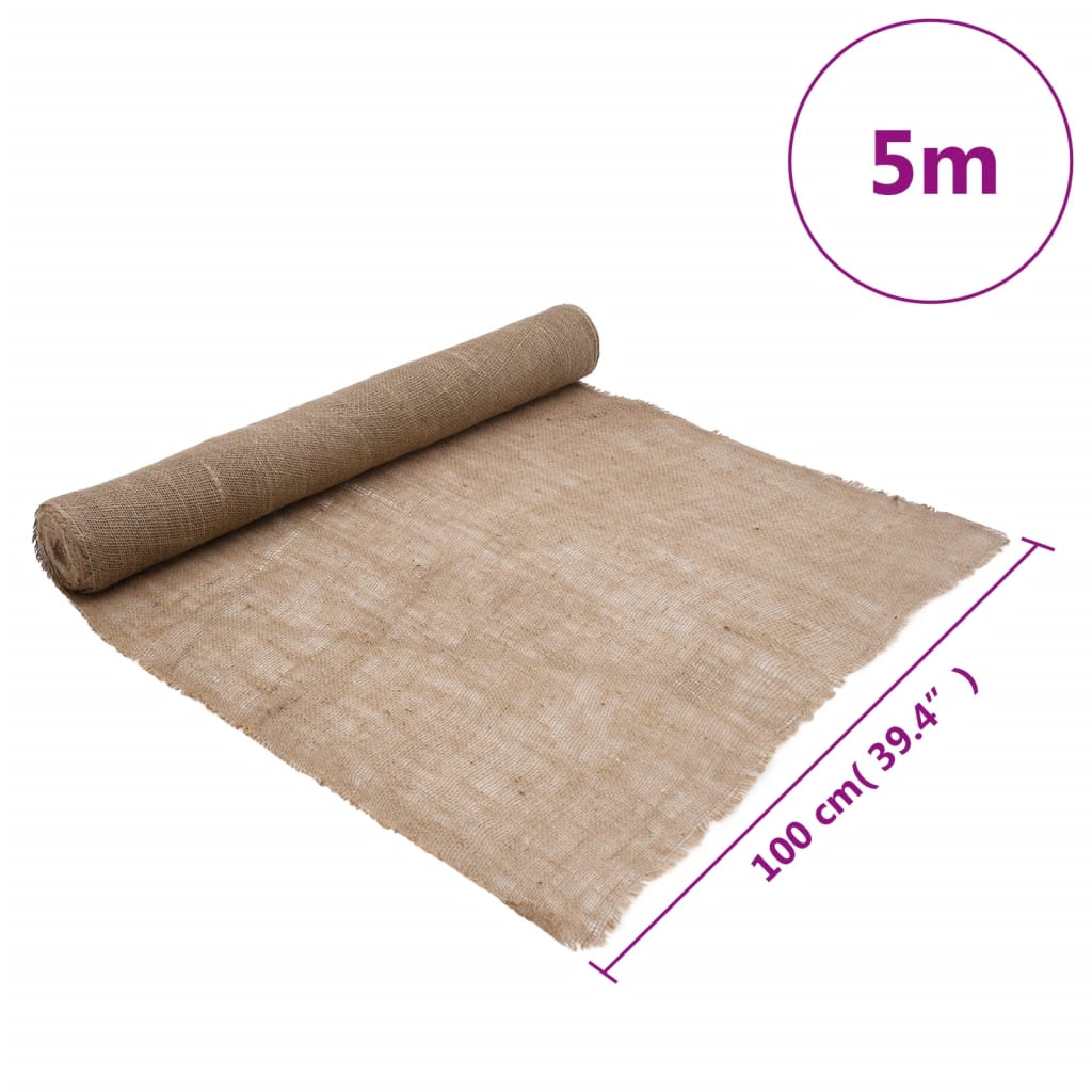 Jute rol 200 g/m² 0,25x10 m 100% jute