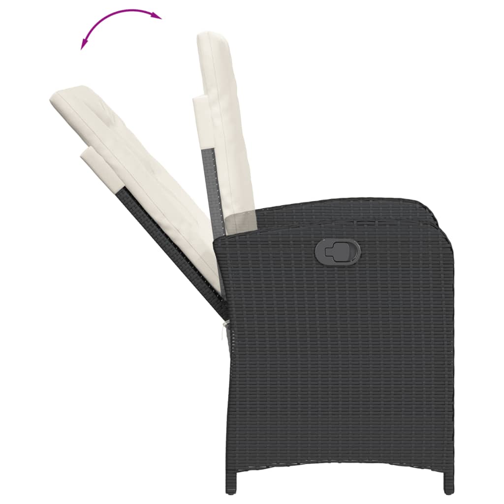 9-delige Tuinset poly rattan