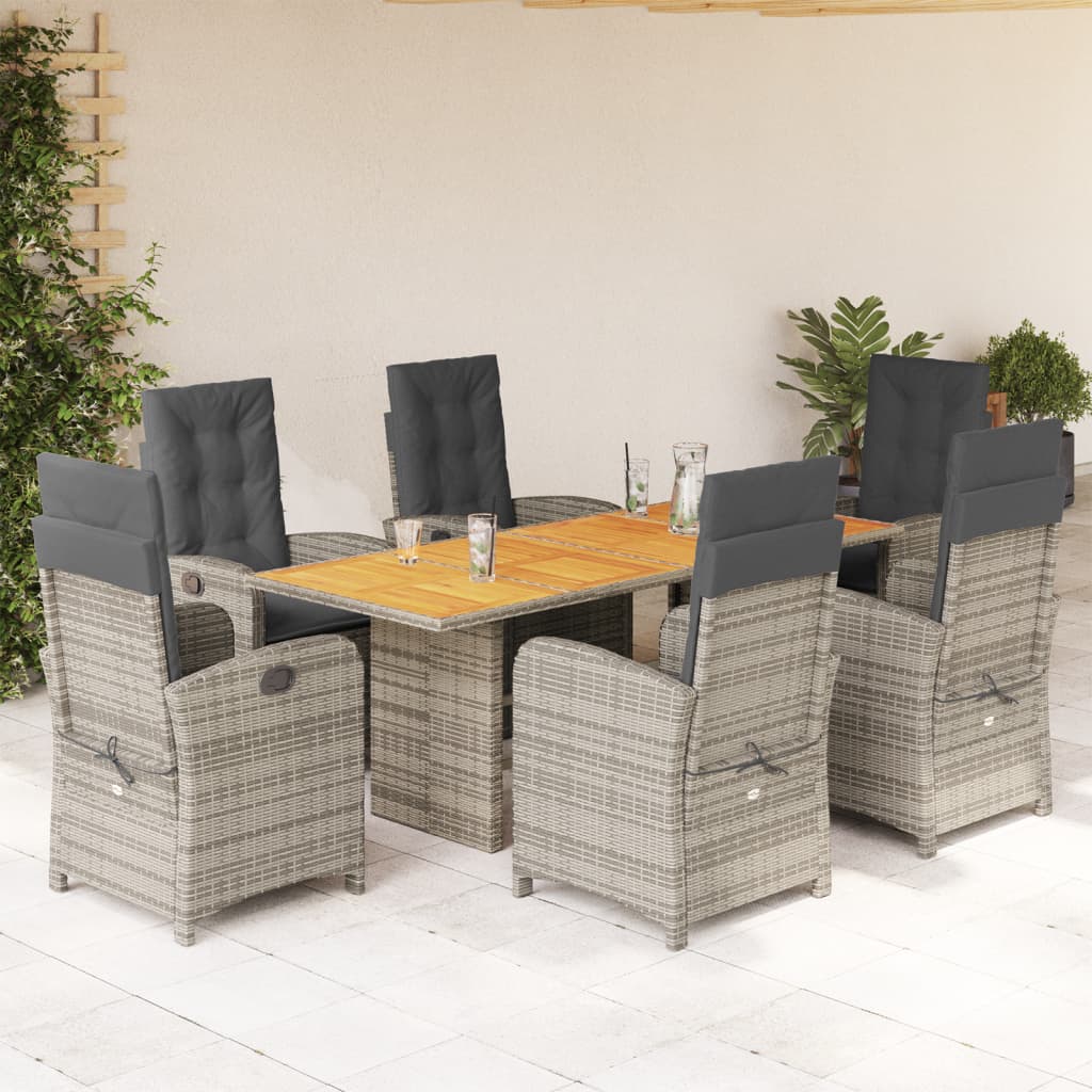 9-delige Tuinset poly rattan